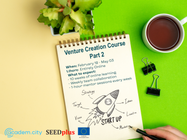 Venture Creation Course. Part 2